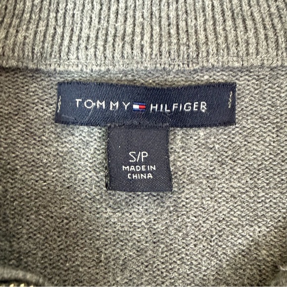 Tommy Hilfiger Two-Tone Gray Women's Turtleneck Sweater Size Small - Picture 7 of 8